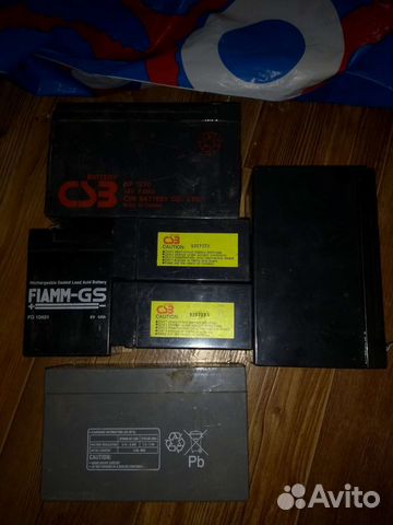 Аккумуляторы набор из 6 шт