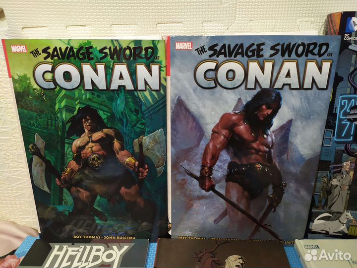 Комиксы на английском и артбуки