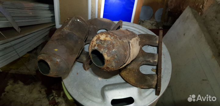 Выпускной коллектор x5 e53 bmw бмв