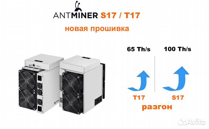 Прошивка для Antminer S19,T19,17,17+,S9,L3+,T2tz