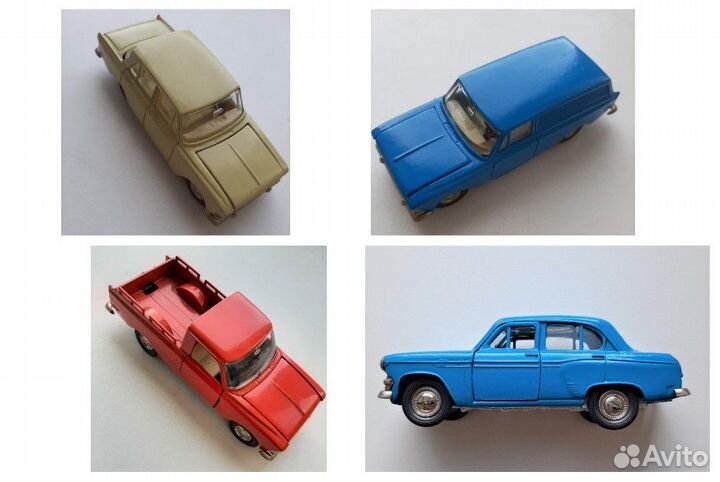 Модели Москвич 1:43 СССР