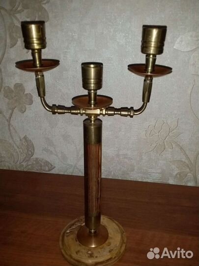Подсвечник латунь бронза