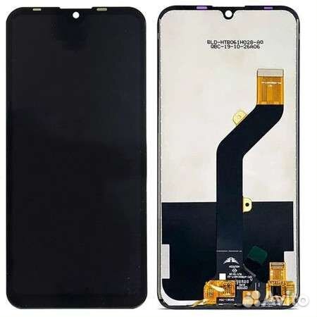 Дисплей для Tecno Spark 4 Air Черный