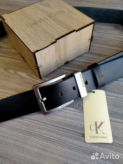 Ремень Calvin Klein натуральная кожа