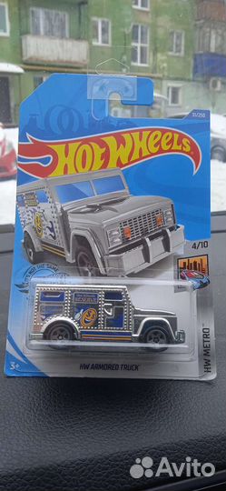 Hot wheels armored truck броневик хот вилс