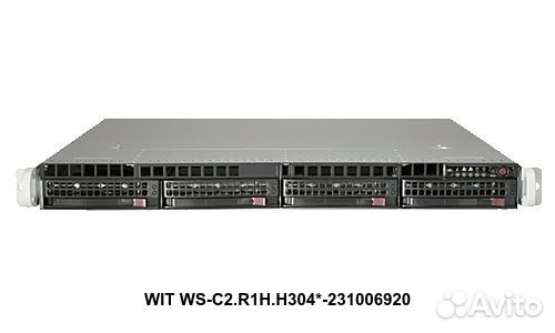 Сервер Supermicro WIT WS-C2.R1H.H304-231006920