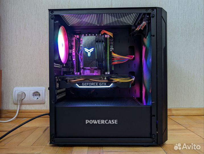 Игровой пк Palit, i7, GTX 1660 Super 6gb, озу 32gb