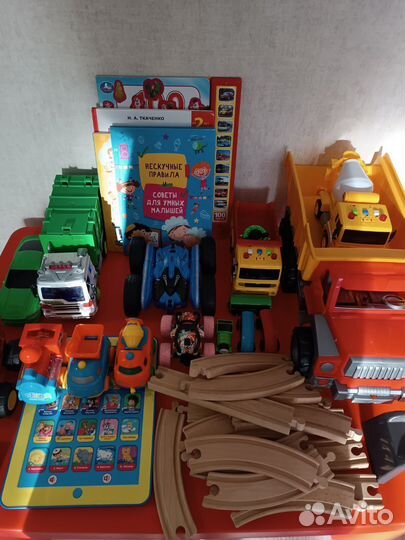 Детские игрушки пакетом для мальчика