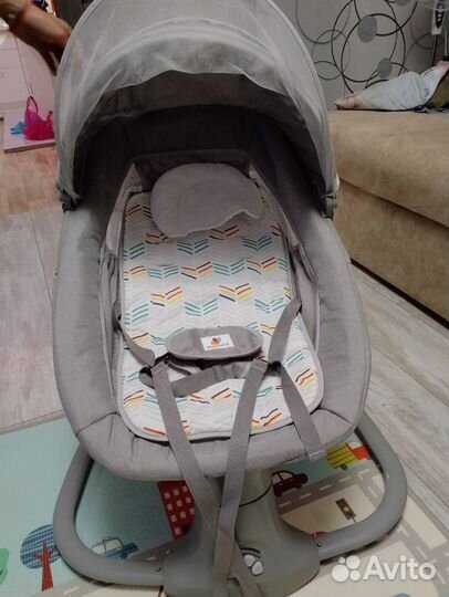 Детская качеля шезлонг