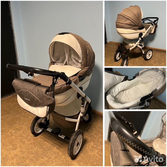 Супер коляска 3 в 1 Riko Brano Ecco бу