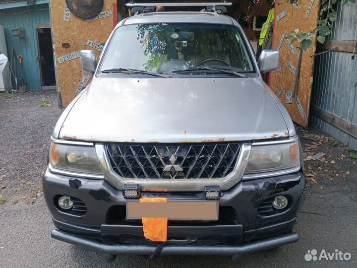 Mitsubishi Pajero Sport 3.0 AT, 2004, битый, 353 979 км