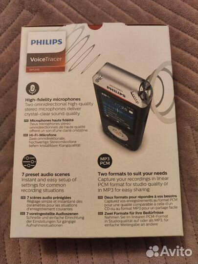 Диктофон Philips DVT2110