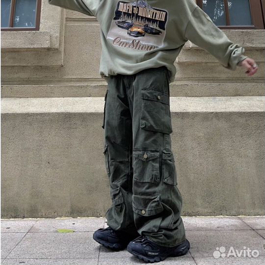 Oversize Y2K Cargo Pants