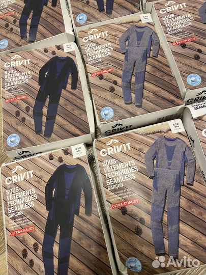 Crivit детское термобелье Германия/размеры разные