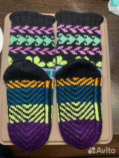 Носки вязаные