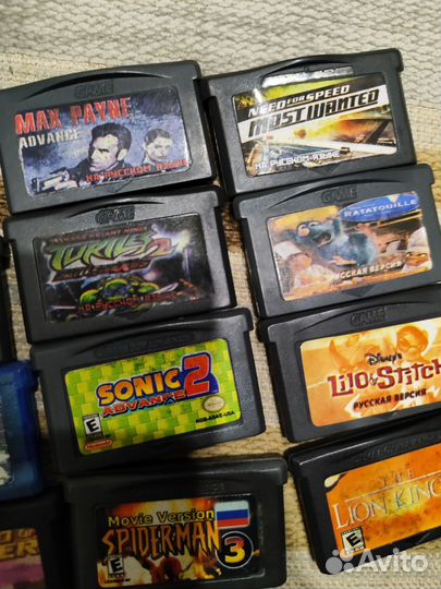 Картриджи для game boy