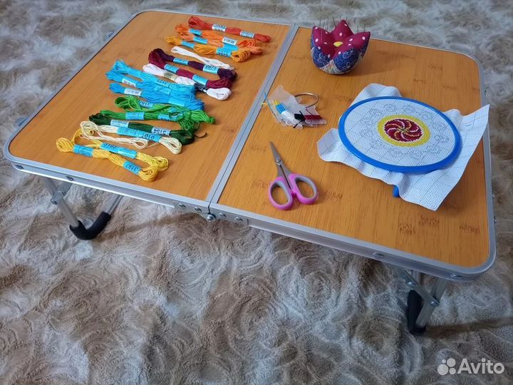 Столик для кемпинга складной (70х48х32)