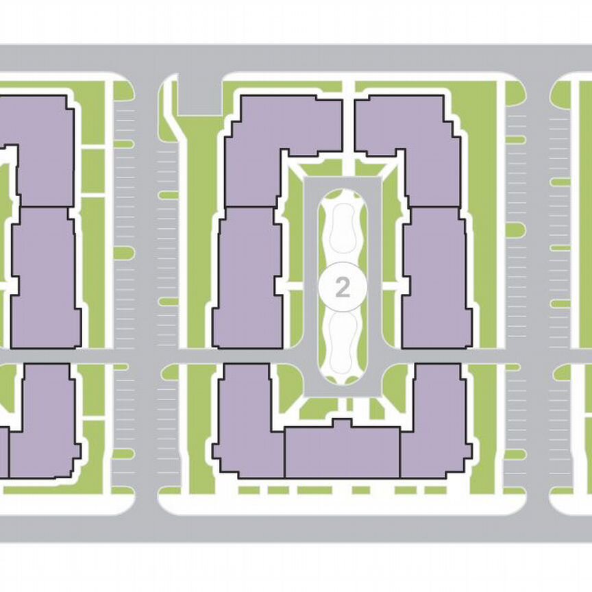 2-к. квартира, 53,1 м², 2/4 эт.