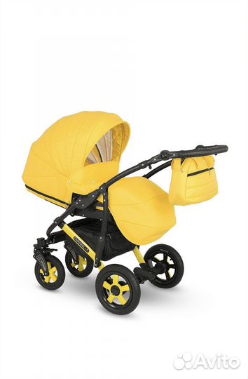 Коляска camarelo 3 в 1