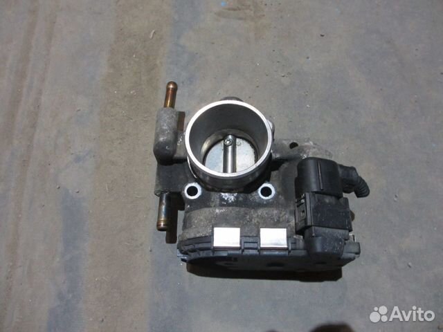 Заслонка дроссельная Opel Corsa D двс 1.4-1.2-1.0