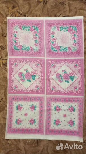 Платочки носовые, ткань