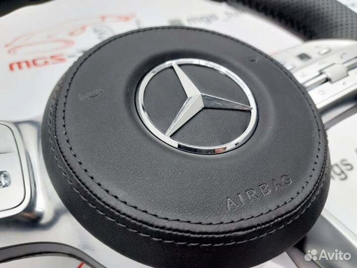 Руль 63 амг подогрев Mercedes S-class 222 217 рест