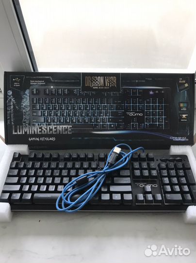 Игровая клавиатура Dragon War Luminescence by Qumo