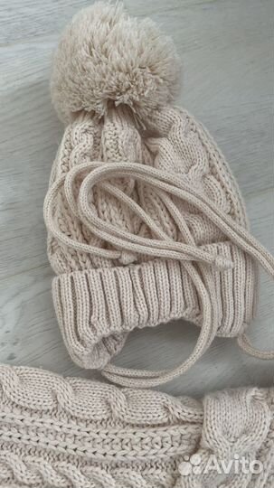 Комбинезон детский + шапка + пинетки