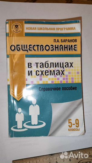 Справочное пособие обществознание П. А. Баранов