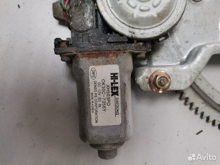 Стеклоподъемный механизм задний левый Kia Rio 1