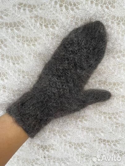 Варежки пуховые