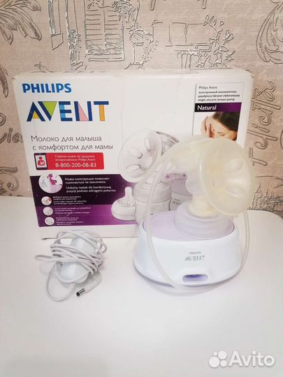 Молокоотсос avent электрический б/у