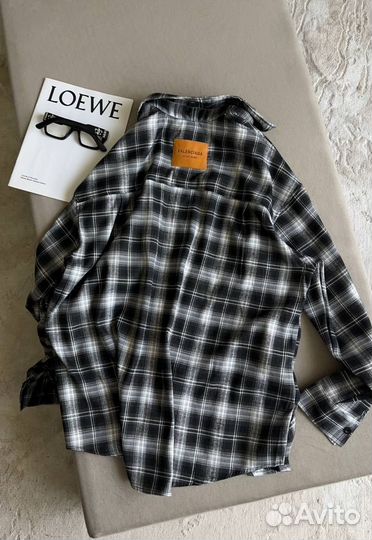 Balenciaga Рубашка в клетку