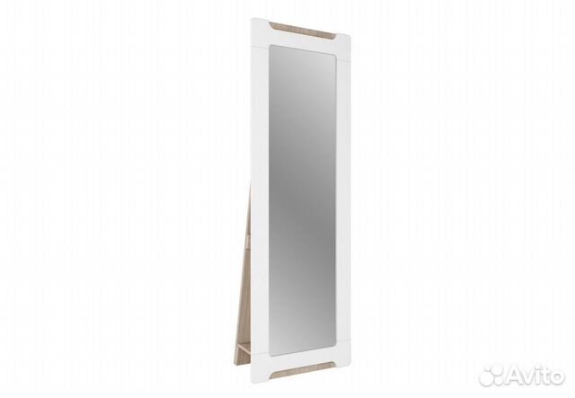 Зеркало ростовое с опорой палермо Ясень Шимо светл