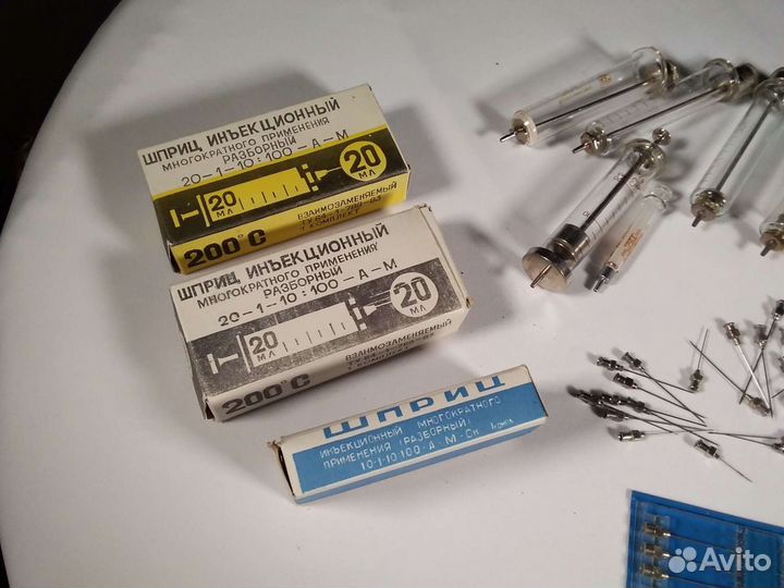 Медицинские шприцы и иглы, СССР