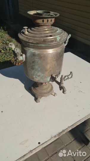 Самовар на дровах СССР