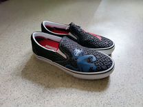 Слипоны vans х krooked skate BY natas 9.5 US