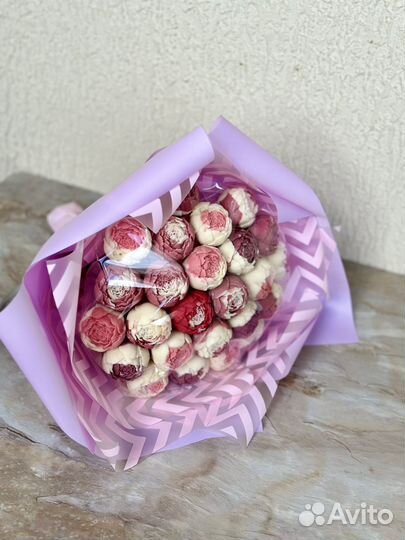 Шоколадный пионы ко дню матери