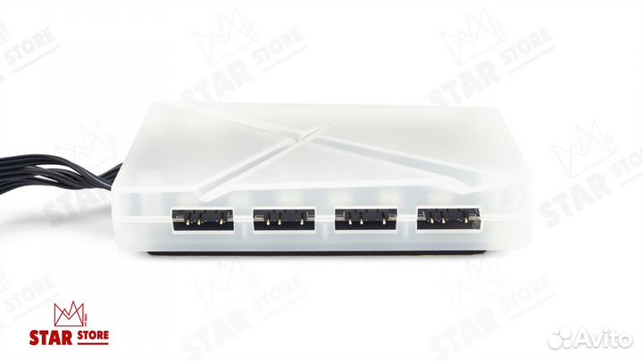 Новый Argb Контроллер PWM на 6 кулеров с пультом