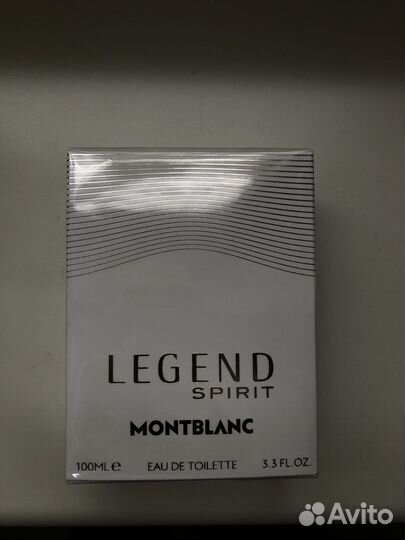 Montblanc legend spirit 100ml оригинал
