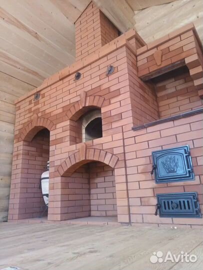 Барбекю печи и камины