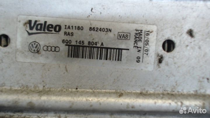 Радиатор интеркулера Skoda Roomster, 2007