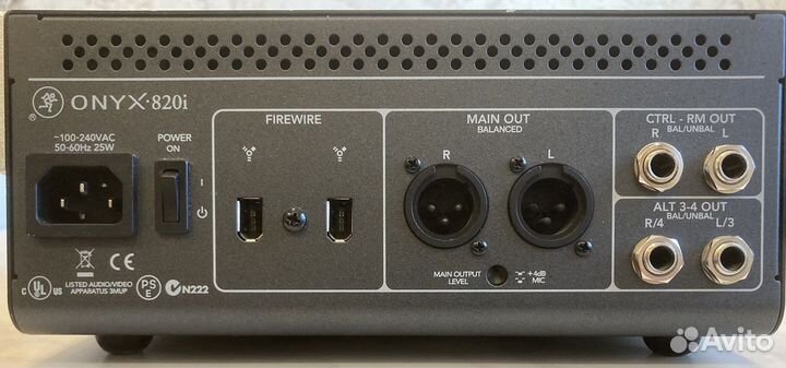 Микшерный пульт onyx 820i