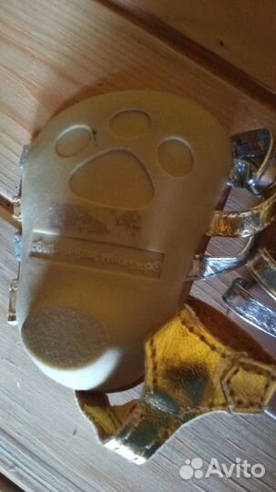 Босоножки туфли на большую куклу-мишку