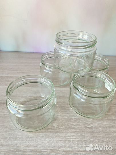 Банки стеклянные 0,25л с винтовой резьбой