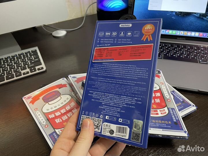 Защитные стекла Remax для iPhone 7 X 11 Pro Max