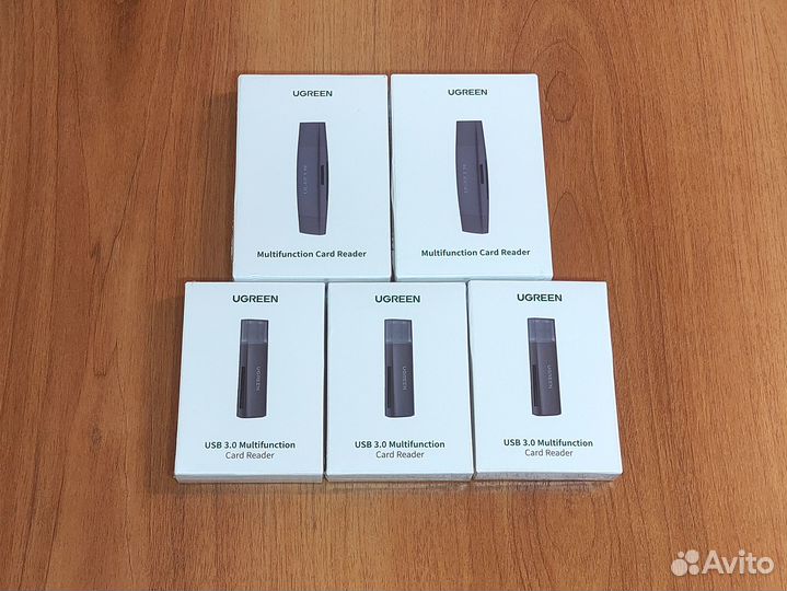 Usb картридер Ugreen USB 3.0 (USB + Type-C)