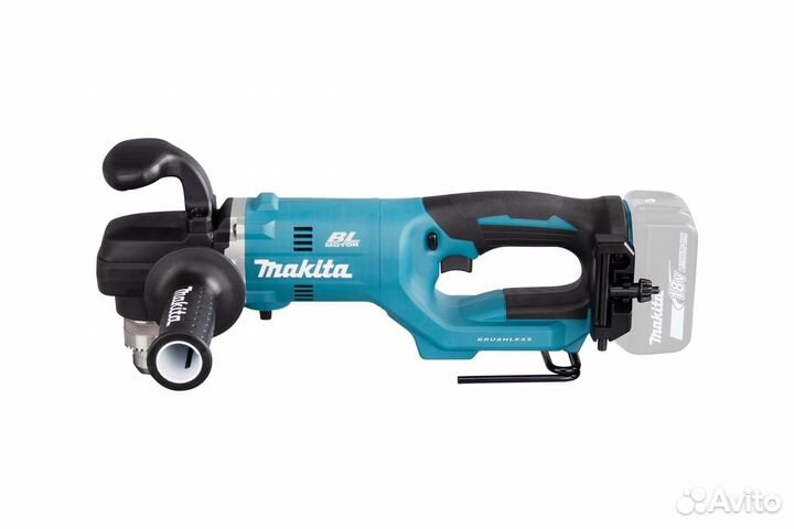 Аккумуляторная угловая дрель Makita DDA450ZK