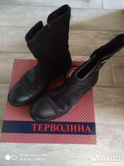 Сапоги мужские