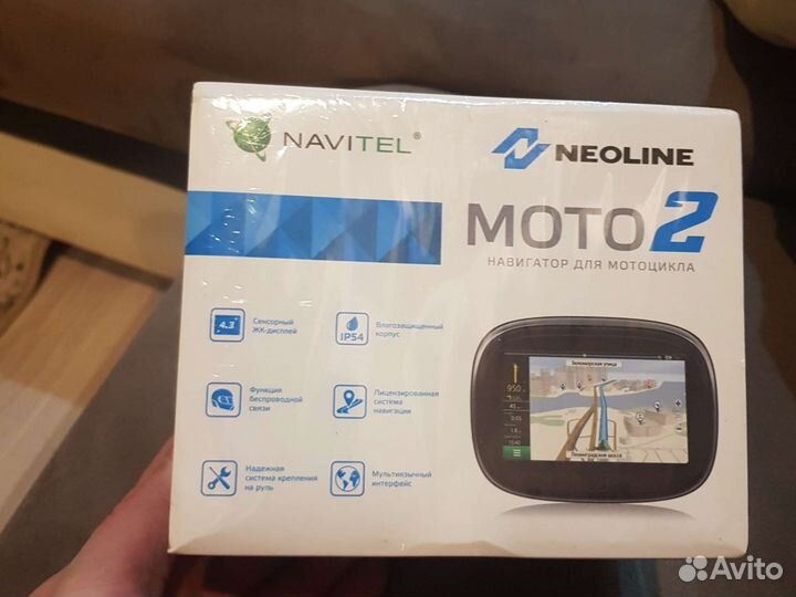 Навигатор для мотоцикла neoline moto 2